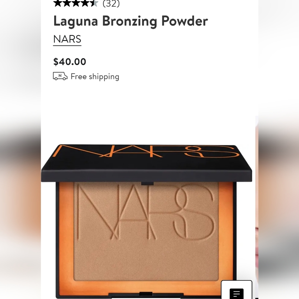 NARS Bronzing Powder .28 oz Laguna Talc